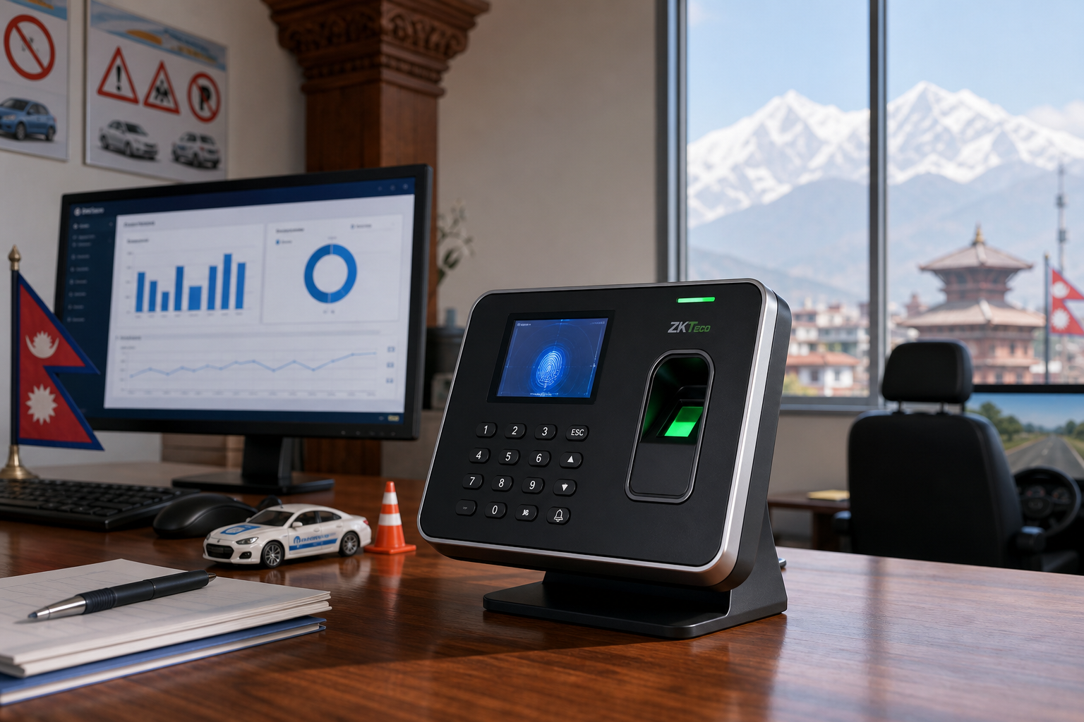 ZKTeco biometric attendance for Nepali driving schools: a practical setup guide